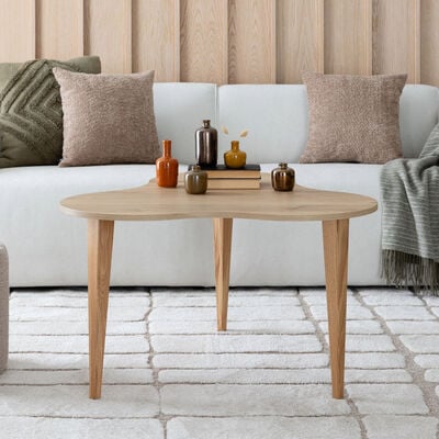 Luna sohvapöytä 85 cm valkoinen